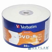 картинка  verbatim диск 4.7gb 16x bulk (50шт) printable (43793) от магазина Tovar-RF.ru
