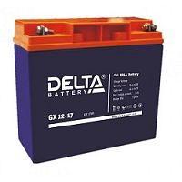 картинка delta gx 12-17 (17 а\ч, 12в) свинцово- кислотный аккумулятор   от магазина Tovar-RF.ru