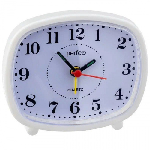 картинка Часы PERFEO (PF_C3104) Quartz "PF-TC-005" белые от магазина Tovar-RF.ru