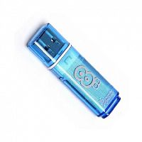 картинка usb флеш smartbuy (sb8gbgs-b) 8gb glossy series blue от магазина Tovar-RF.ru