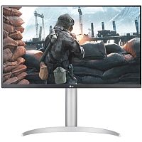 картинка lcd lg 27" 27up650k-w {ips 3840x2160 60hz 5ms 400cd 1200:1 2xhdmi2.0 displayport1.4 3xusb3.0 freesync vesa} от магазина Tovar-RF.ru