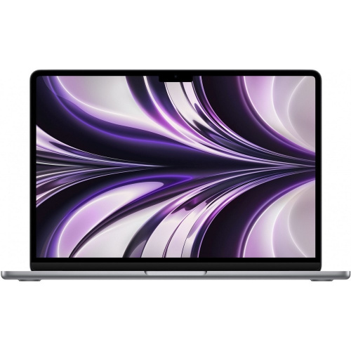 картинка apple macbook air 13-inch mid 2022 [z15s006r9] (клав.рус.грав.) space gray 13.6" liquid retina {(2560x1600) m2 8c cpu 10c gpu/16gb/256gb ssd/рекоменд.переходник 11007065} от магазина Tovar-RF.ru