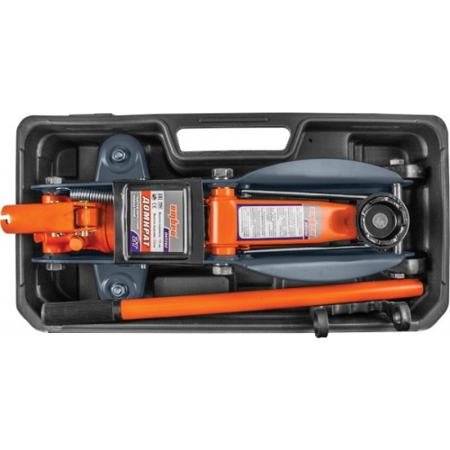 картинка ombra oht202c домкрат подкатной в кейсе 2 т., 135-330 мм от магазина Tovar-RF.ru