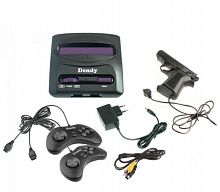 картинка игровая консоль dendy shooter 260 игр + световой пистолет от магазина Tovar-RF.ru
