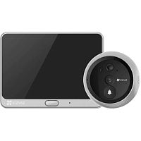 картинка ezviz cs-dp2c-a0-6e2wpfbs видеоглазок  серебристый  от магазина Tovar-RF.ru