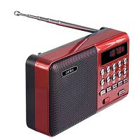 картинка радиоприемник perfeo (pf-a4871) palm - красный от магазина Tovar-RF.ru