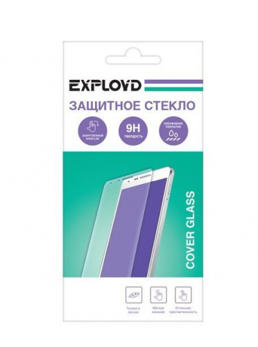 картинка противоударное стекло exployd ex-gl-868 apple iphone xs max (0,3 mm) от магазина Tovar-RF.ru