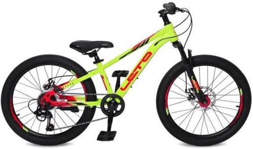 картинка велосипед leto dragon лайм с22001 00-00049043 leto dragon лайм с22001 00-00049043от магазина Tovar-RF.ru