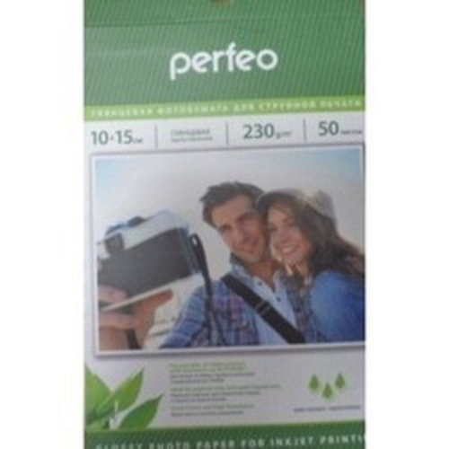 картинка Perfeo PF-GLR4-230/50  Бумага Perfeo глянцевая , 10х15 230 г/м2 , 50 л от магазина Tovar-RF.ru