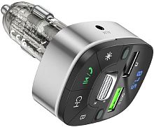 картинка азу hoco (6931474789075) e71 crystal transparent discovery edition qc3.0 car bt fm черный от магазина Tovar-RF.ru