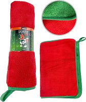 картинка салфетка для автомобиля li-sa ls0107 из суперплотной микрофибры для сушки и полировки 32х43см, плотность 800г/м2 48873 li-sa ls0107 из суперплотной микрофибры для сушки и полировки 32х43см, плотность 800г/м2 48873 от магазина Tovar-RF.ru