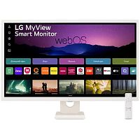 картинка lcd lg 31.5" 32sr50f-w smart monitor {ips 1920x1080 60hz 5ms 250cd 16:9 1200:1 178/178 2x5w 2xhdmi usb vesa webos} от магазина Tovar-RF.ru