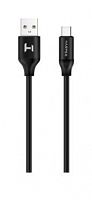 картинка кабель type-c harper sch-732 black кабель usb a - type-c от магазина Tovar-RF.ru