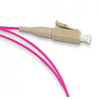 картинка hyperline fpt-b9-504-lc/pr-1m-lszh-mg пигтейл волоконно-оптический mm 50/125 (om4), lc, 1 м, lszh от магазина Tovar-RF.ru