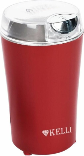 картинка кофемолка kelli kl-5137 красный от магазина Tovar-RF.ru