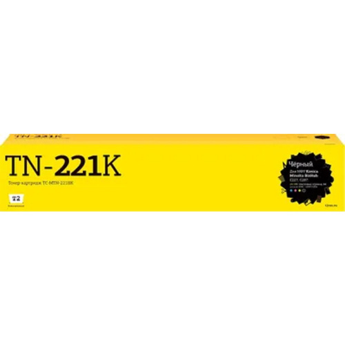 картинка tc-mtn-221bk тонер-картридж t2 для konica-minolta bizhub c227/c287 (24000 стр.) черный, с чипом магазин Tovar-RF.ru являющийся официальным дистрибьютором в России картинка tc-mtn-221bk тонер-картридж t2 для konica-minolta bizhub c227/c287 (24000 стр.) черный, с чипом от магазина Tovar-RF.ru