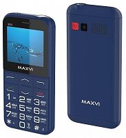 картинка телефон мобильный maxvi b231 blue от магазина Tovar-RF.ru