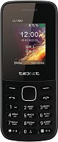 картинка телефон мобильный texet tm-117 4g pro black (127237) от магазина Tovar-RF.ru