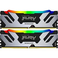 картинка kingston fury renegade xmp kf564c32rsak2-64 ddr5 -  2x 32гб 6400мгц, dimm,  ret от магазина Tovar-RF.ru