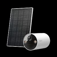 картинка tp-link tapo c410 kit(3-pack) умная внутренняя/наружная беспроводная ip-камера + солнечная панель от магазина Tovar-RF.ru