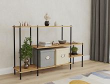 картинка Этажерка ЗМИ Этажерка 64 "НеШкаф" (Системы открытого хранения) (Черный) ЭТНШ64 Ч от магазина Tovar-RF.ru