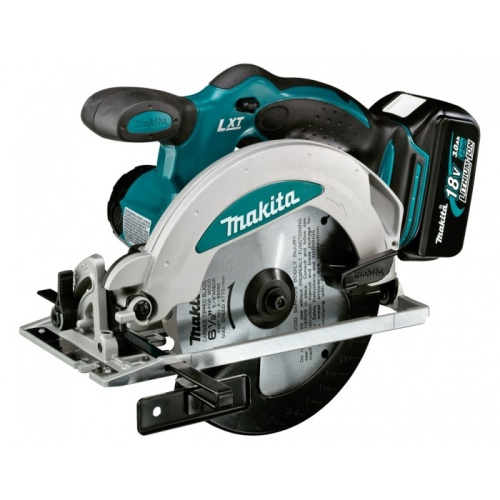 картинка Makita DSS610RF Пила дисковая аккумуляторная [DSS610RF] { 18В,1х3Ач,Li-ion,3700об\м,диск-ф165мм,рез-57мм,3.2кг,кор,подсв } от магазина Tovar-RF.ru