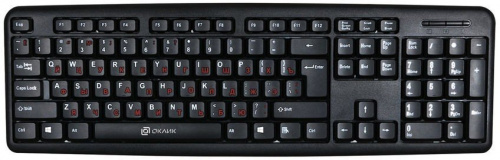 картинка клавиатура oklick 90mv2 черный usb от магазина Tovar-RF.ru