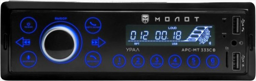 картинка автомагнитола ural молот арс-мт 333с ural молот арс-мт 333с от магазина Tovar-RF.ru