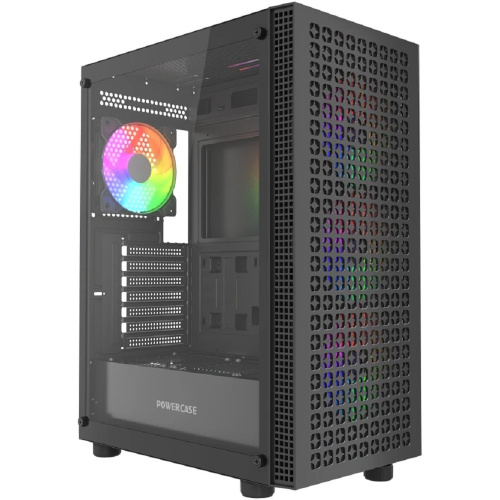 картинка Powercase Mistral EA18, Tempered Glass, 4x 120mm ARGB PWM Fan, чёрный, ATX (CMAEA18-A4) магазин Tovar-RF.ru являющийся официальным дистрибьютором в России картинка Powercase Mistral EA18, Tempered Glass, 4x 120mm ARGB PWM Fan, чёрный, ATX (CMAEA18-A4) от магазина Tovar-RF.ru