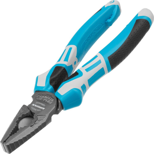 картинка Плоскогубцы GROSS комбинированные 180 мм, трехкомпонентные рукоятки 16973 GROSS комбинированные 180 мм, трехкомпонентные рукоятки 16973 от магазина Tovar-RF.ru