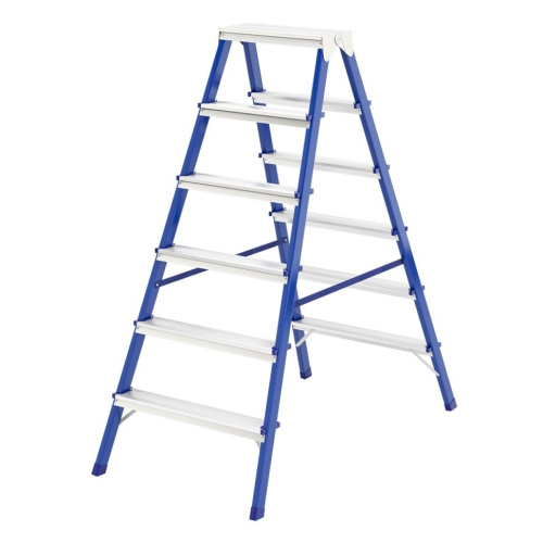 картинка СИБРТЕХ Стремянка двусторонняя 6ст., стальная, Россия [97936] от магазина Tovar-RF.ru