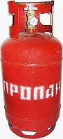 картинка Газовый баллон RUSSIA стальной 12л., (Крым) от магазина Tovar-RF.ru
