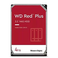 картинка жесткий диск western digital red plus wd40efpx 4tb 3.5" 5400 rpm 128mb sata-iii nas edition (замена wd40efzx) от магазина Tovar-RF.ru