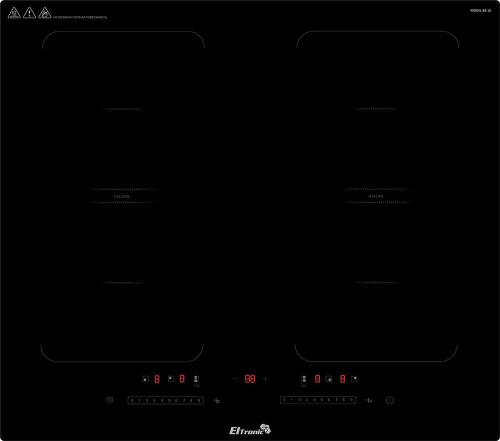 картинка варочная панель eltronic (88-16) 4 конфорки индукционная черный eltronic (88-16) 4 конфорки индукционная черный от магазина Tovar-RF.ru