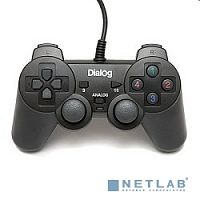 картинка dialog action gp-a11, черный {геймпад, вибрация, 12 кнопок, usb} от магазина Tovar-RF.ru
