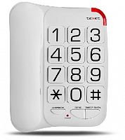 картинка телефон проводной texet tx-201 белый от магазина Tovar-RF.ru