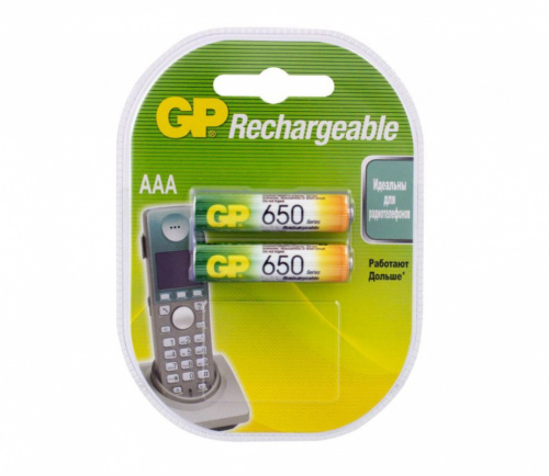 картинка Аккумулятор GP (08718) 65AAAHC-2DECRC2 (AAA) от магазина Tovar-RF.ru