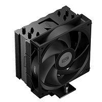 картинка кулер pccooler rt400 bk  s115x/1200/1700/1851/am4/am5 (tdp 235w, 1x120mm pwm fan, 4 тепловые трубки 6мм, 500-2200rpm, 32dba) от магазина Tovar-RF.ru