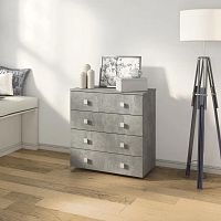 картинка Комод БИТЕЛ ЛОФТ-4 Ателье светлое/Ателье светлое БИТЕЛ ЛОФТ-4 Бетон/Бетон от магазина Tovar-RF.ru