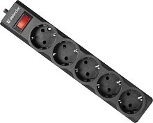 картинка DEFENDER (99506) largo 1.8 C14 - 5 роз х 1,8 м, черный от магазина Tovar-RF.ru