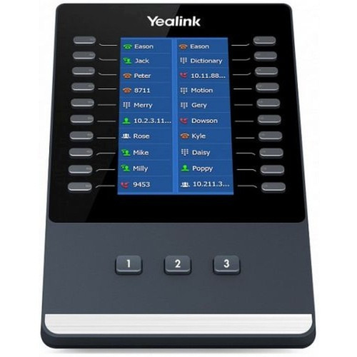 картинка yealink exp43, цветной экран, для телефонов sip-t43u, sip-t46u, sip-t48u магазин Tovar-RF.ru являющийся официальным дистрибьютором в России картинка yealink exp43, цветной экран, для телефонов sip-t43u, sip-t46u, sip-t48u от магазина Tovar-RF.ru