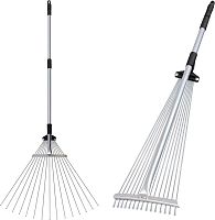 картинка Грабли веерные складные с телескопической ручкой. Длина 77~110см. MULTIDOM Грабли веерные складные с телескопической ручкой VL83-199 MULTIDOM Грабли веерные складные с телескопической ручкой VL83-199 от магазина Tovar-RF.ru