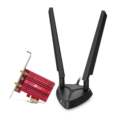 картинка tp-link archer txe75e axe5400 трехдиапазонный беспроводной pci express-адаптер wi-fi 6e с поддержкой bluetooth 5.3 от магазина Tovar-RF.ru