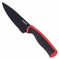 картинка Нож APPETITE FLT-002B-1R Эффект поварской нерж 15см красный от магазина Tovar-RF.ru
