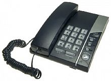 картинка телефон проводной вектор 313/05 dark grey от магазина Tovar-RF.ru