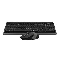картинка комплект кл-ра+мышь беспров. a4tech fstyler fg1010s black/grey usb (fg1010s grey) от магазина Tovar-RF.ru