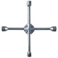картинка ключ-крест баллонный, 17 х 19 х 21 мм, под квадрат 1/2, усиленный, толщина 16 мм matrix professional от магазина Tovar-RF.ru