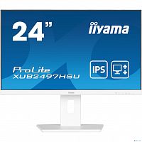 картинка lcd iiyama 23.8" xub2497hsu-w2 белый {ips 1920x1080 100hz 1ms 300cd 1300:1 8bit(6bit+frc) hdmi displayport 2xusb2.0 2x2w has pivot vesa} от магазина Tovar-RF.ru