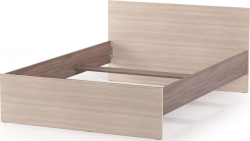 картинка Кровать без основания МЕБЕЛЬ-КОМПЛЕКС Оптима Кровать 1,4 без основания Шимо темный/Шимо светлый МЕБЕЛЬ-КОМПЛЕКС Оптима Кровать 1,4 без основания Шимо темный/Шимо светлый от магазина Tovar-RF.ru