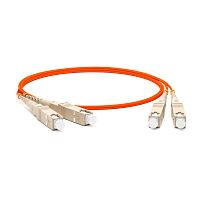 картинка hyperline fc-d2-62-sc/pr-sc/pr-h-15m-lszh-or патч-корд волоконно-оптический (шнур) mm 62.5/125, sc-sc, 2.0 мм, duplex, lszh, 15 м от магазина Tovar-RF.ru